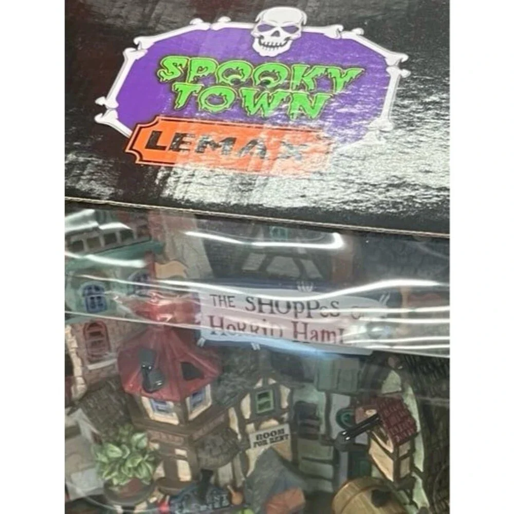 Lemax Spooky Town Halloween Horrid Hamlet Shoppes Decor
